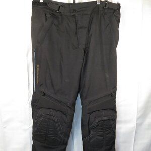 SCORPION Exo Skeletal Protection Motorcycle Pants XL Mens BLK Leg Zip Liner